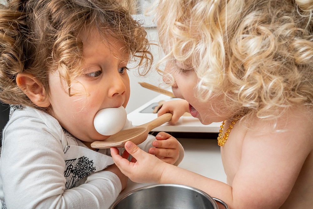 "play kitchens" "imaginative play" "whole eggs"