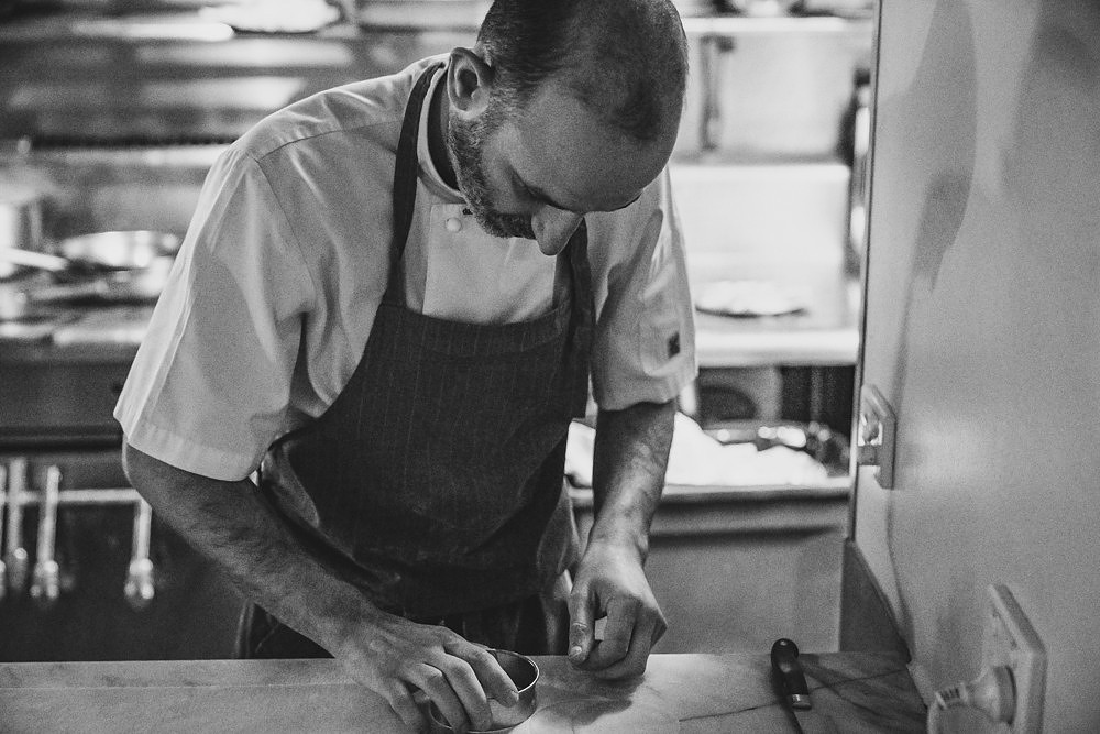 silhouette, black and white, pasta bar, daddy chef, bubs in the kitchen, Partial Tipo 00 cast
