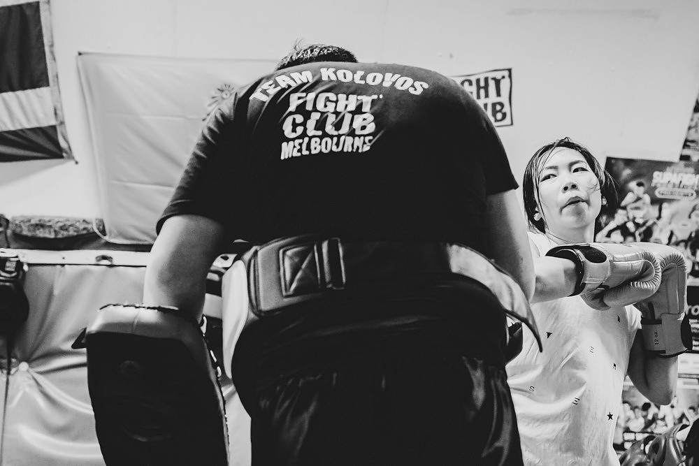 "documentary photography", "black and white photography, "muay thai", "Melbourne Boxing Club"