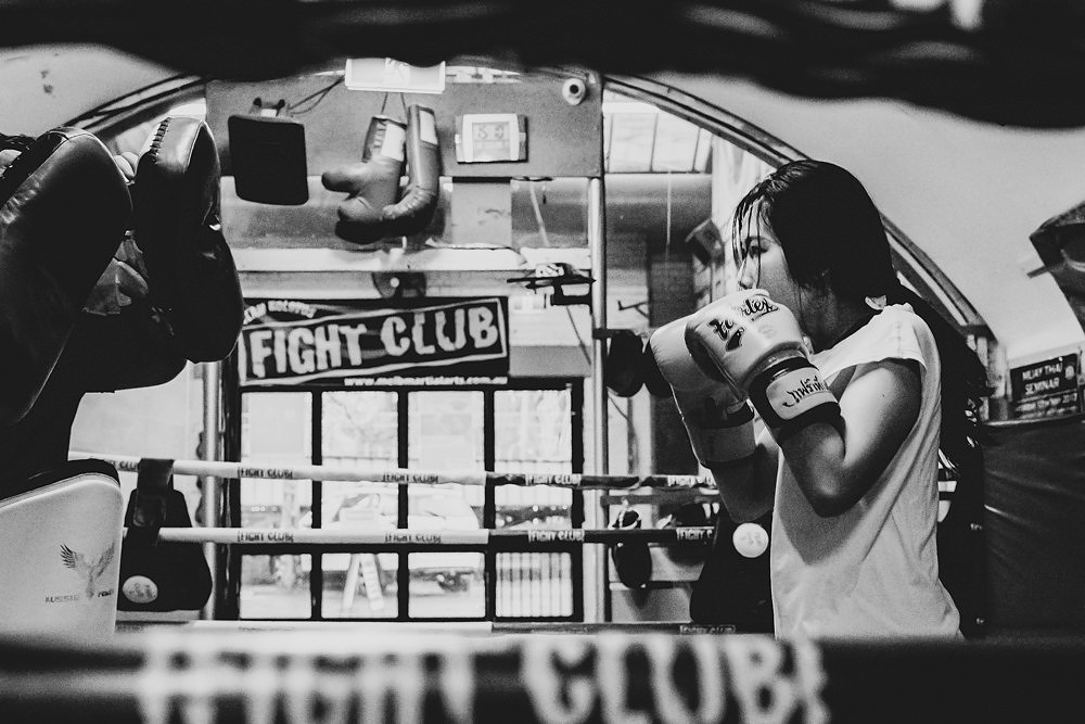 "documentary photography", "black and white photography, "muay thai", "Melbourne Boxing Club"