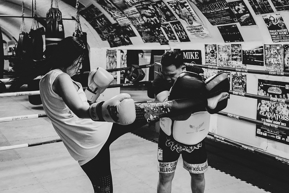 "documentary photography", "black and white photography, "muay thai", "Melbourne Boxing Club"