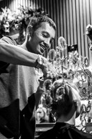 Yoshi Su Hair Expo BTS