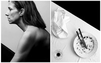 Self Portrait/Still Life Diptych